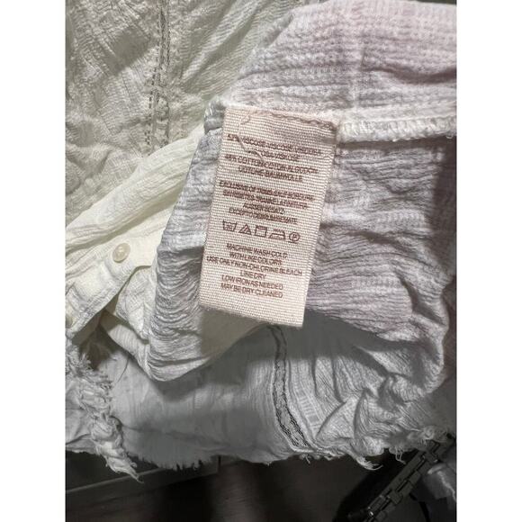 Free People Capped Sleeve Lace Top - Picture 4 of 4